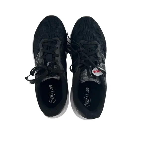 New Balance Men's Black Gray Fresh Foam Arishi V4 Running Shoes Size 9 XWide